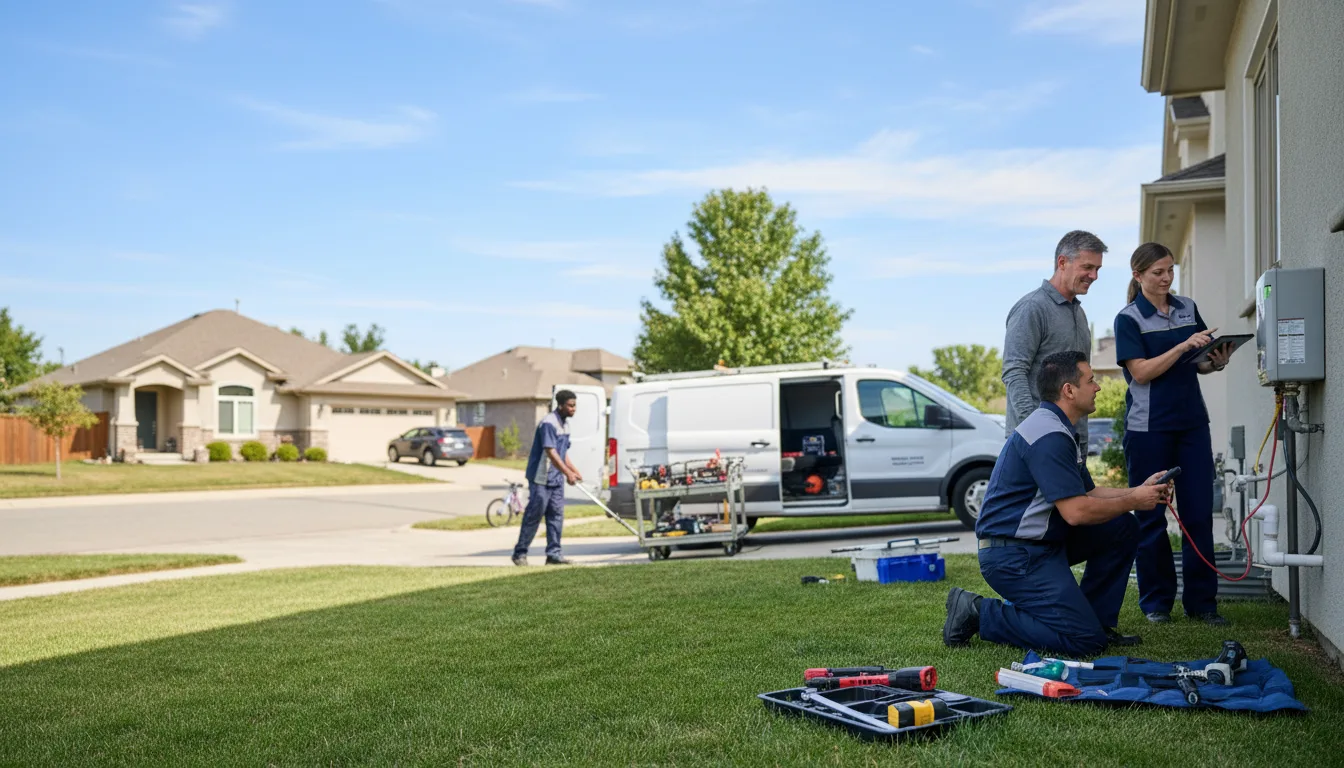 Tankless water heater service in Ione, WA